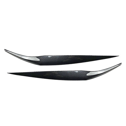 Front Headlight Eyebrow Cover Trim for Ford Fiesta MK6.5 (2013–2017)