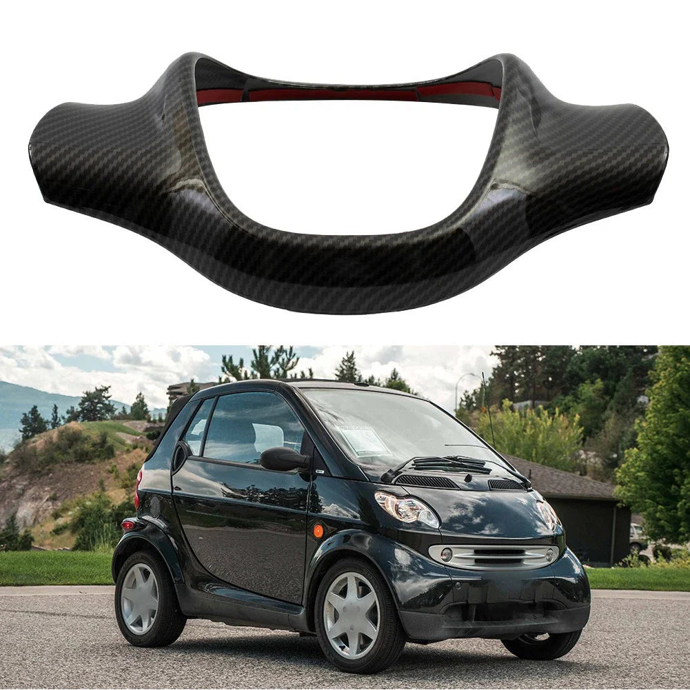 Steering Covers Aggressive Styling with Carbon Fiber Look for Smart Cars