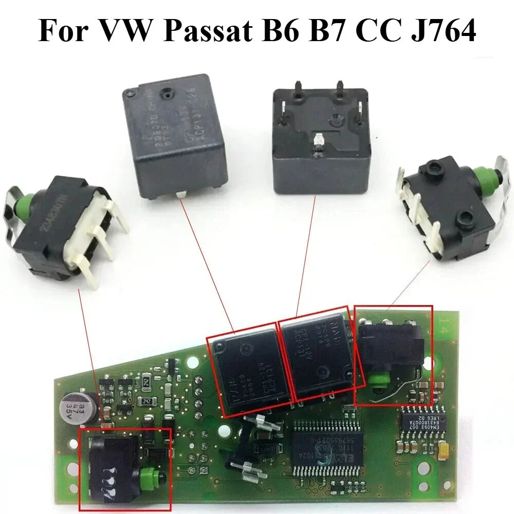 Relays Micro Switch Steering Lock Module for VW Passat B6 B7 CC