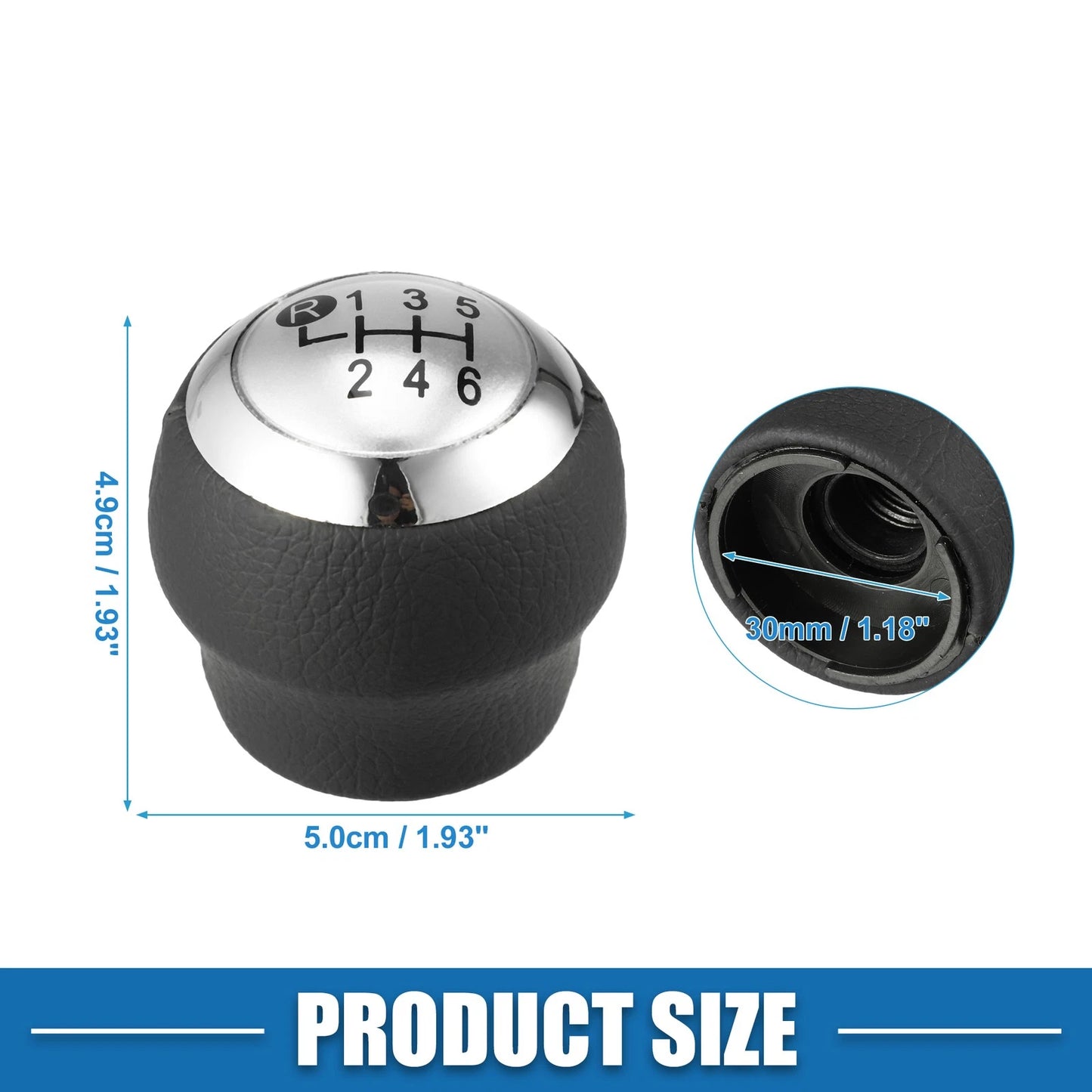 5 Speed Manual Transmission Shift Knob for Toyota Corolla (2007–2014)