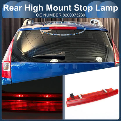 LED Third Brake Light for Renault Megane Mk2 (2002–2009) Red Housing