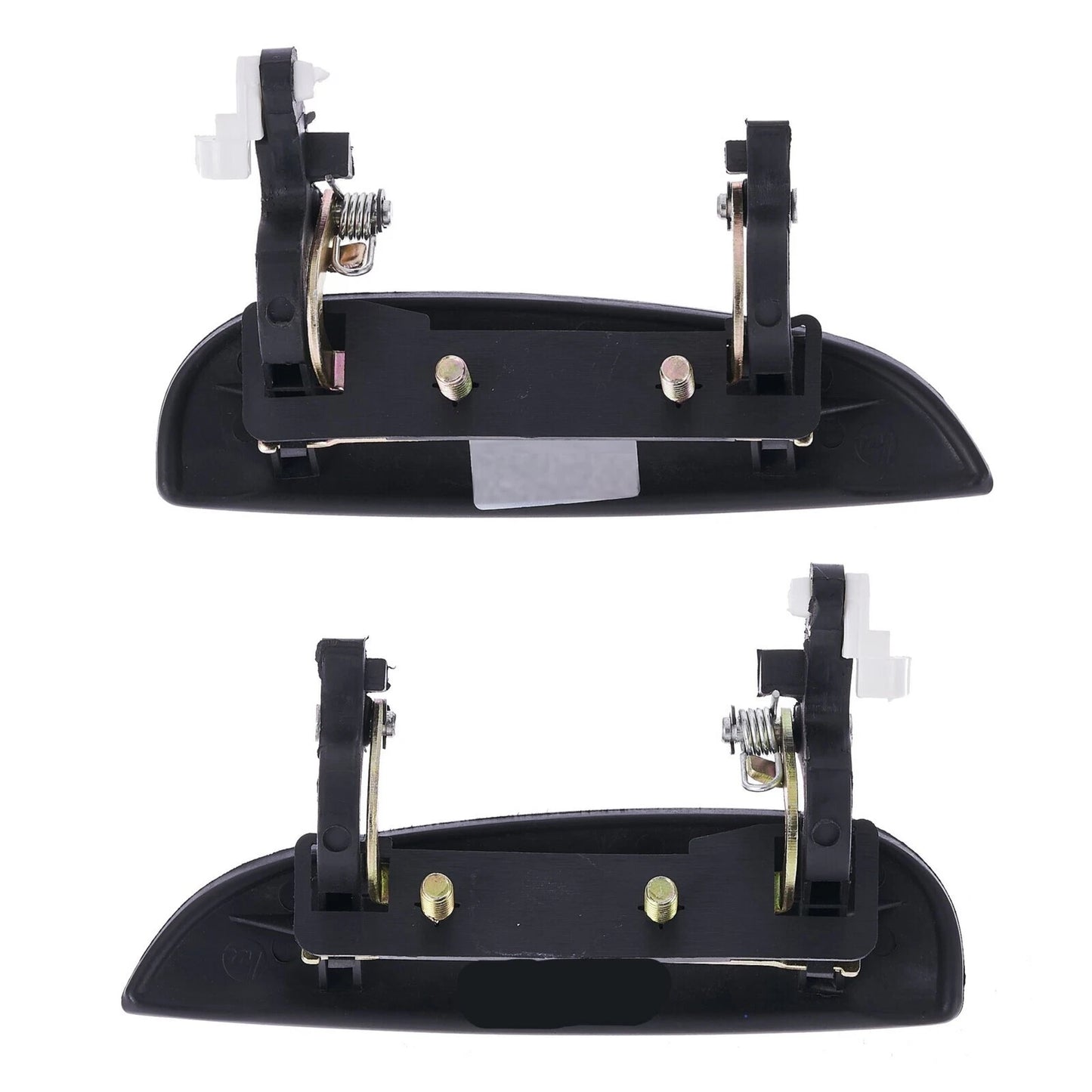 Set of 4 Outer Door Handles for Kia Rio (2002–2005) - Black