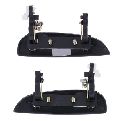 Set of 4 Outer Door Handles for Kia Rio (2002–2005) - Black