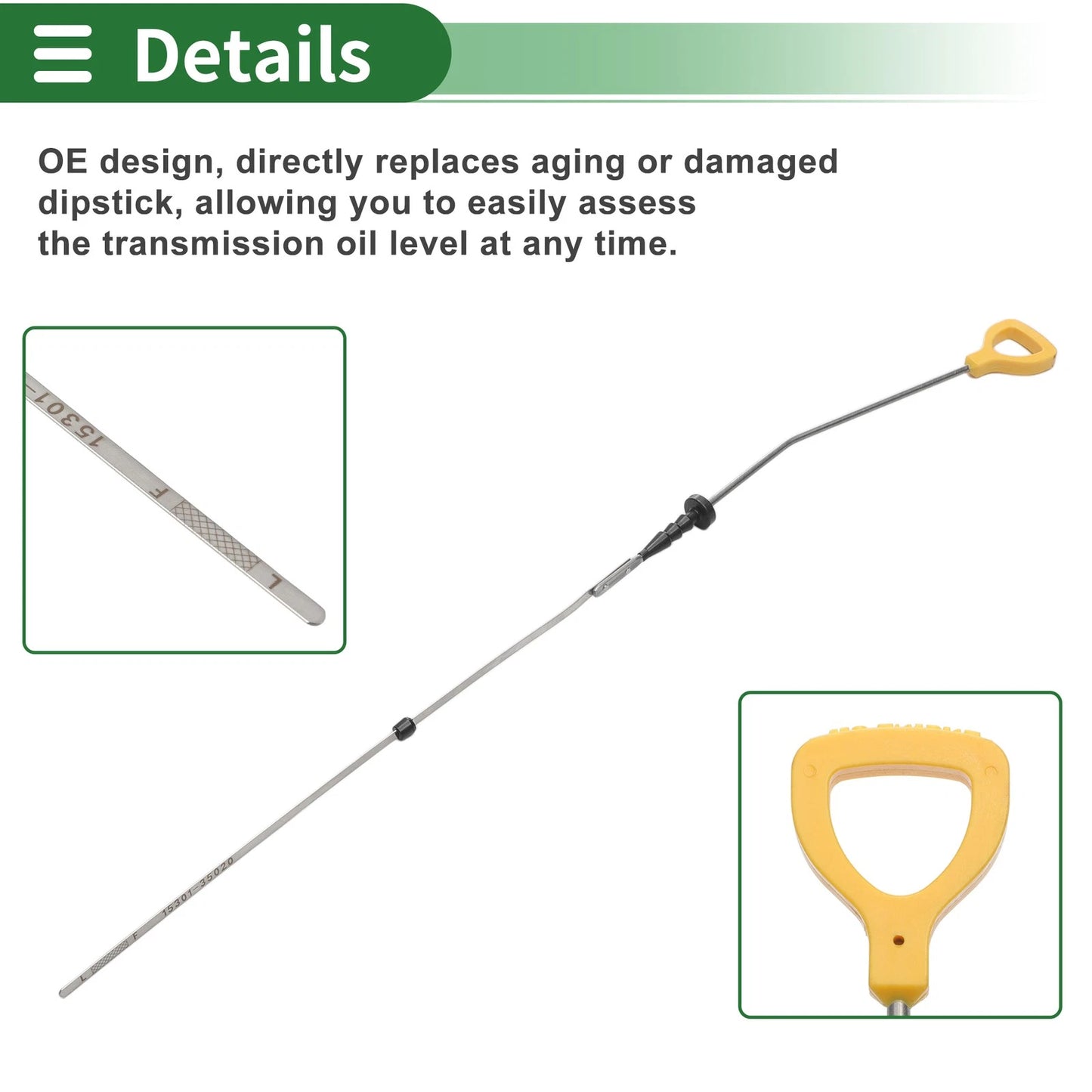 Oil Dipstick No. 1530135020 for Toyota Celica GT (1990–2005)