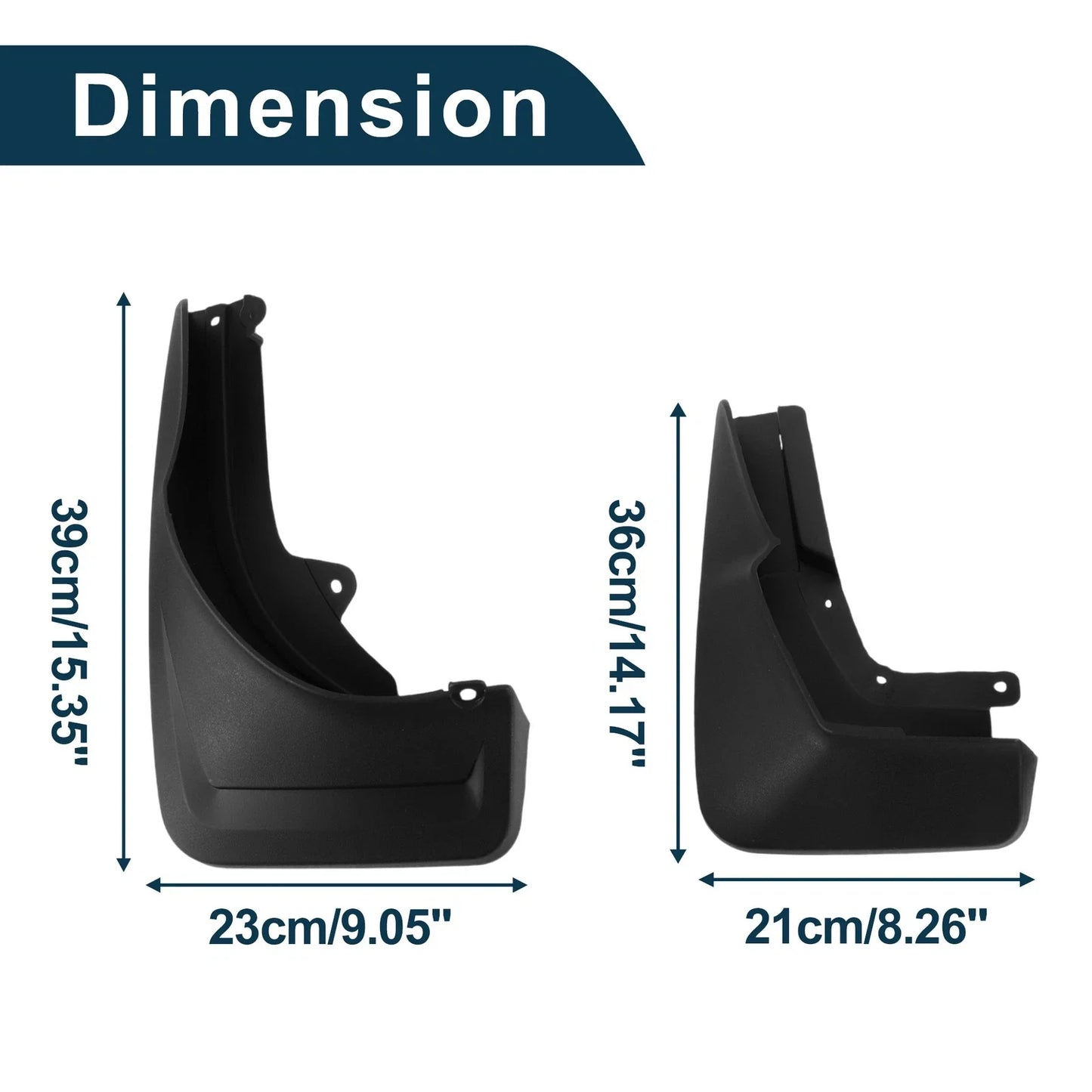 Mud Flaps Splash Guards for Mercedes Benz GLS (2020-2023)