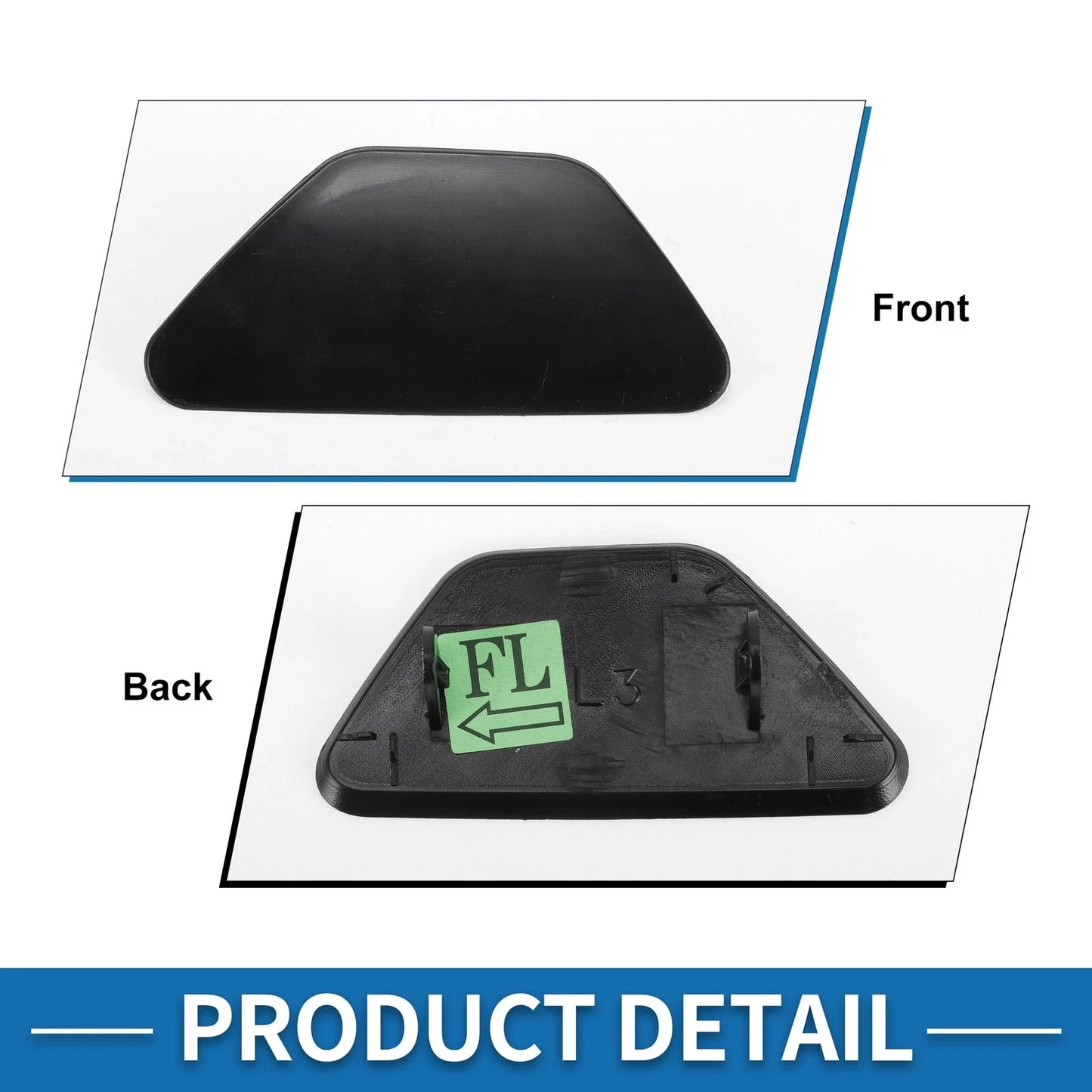 Front Left Bumper Headlight Washer Nozzle Cap for BMW M5 (2013-2016)