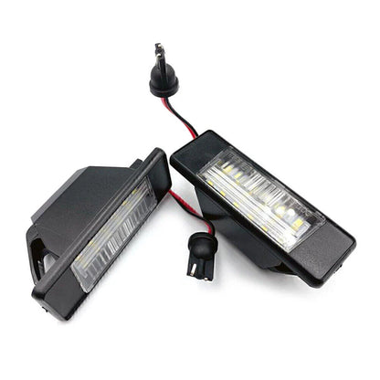 ABS LED License Plate Lights for Nissan Juke, Versa, X-Trail (2011-2023)
