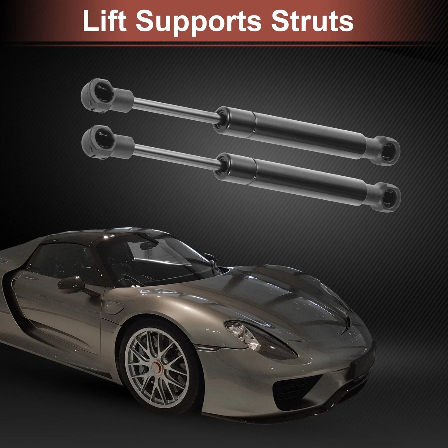 Rear Hatch Lift Supports for Porsche Boxster Convertible (1997-2004)