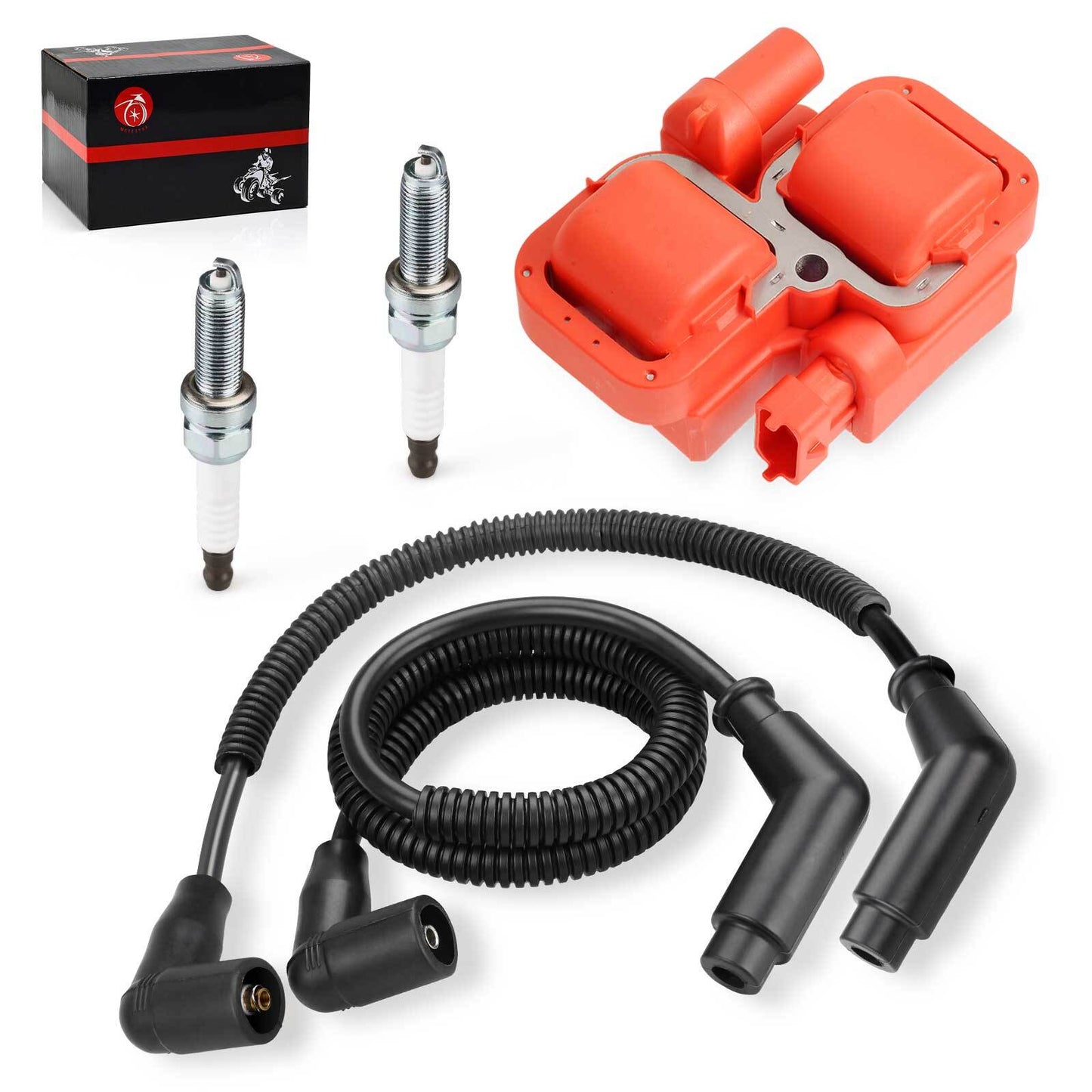 Ignition Coil & Spark Plug Set for Can-Am Maverick 1000 (2014–2015)