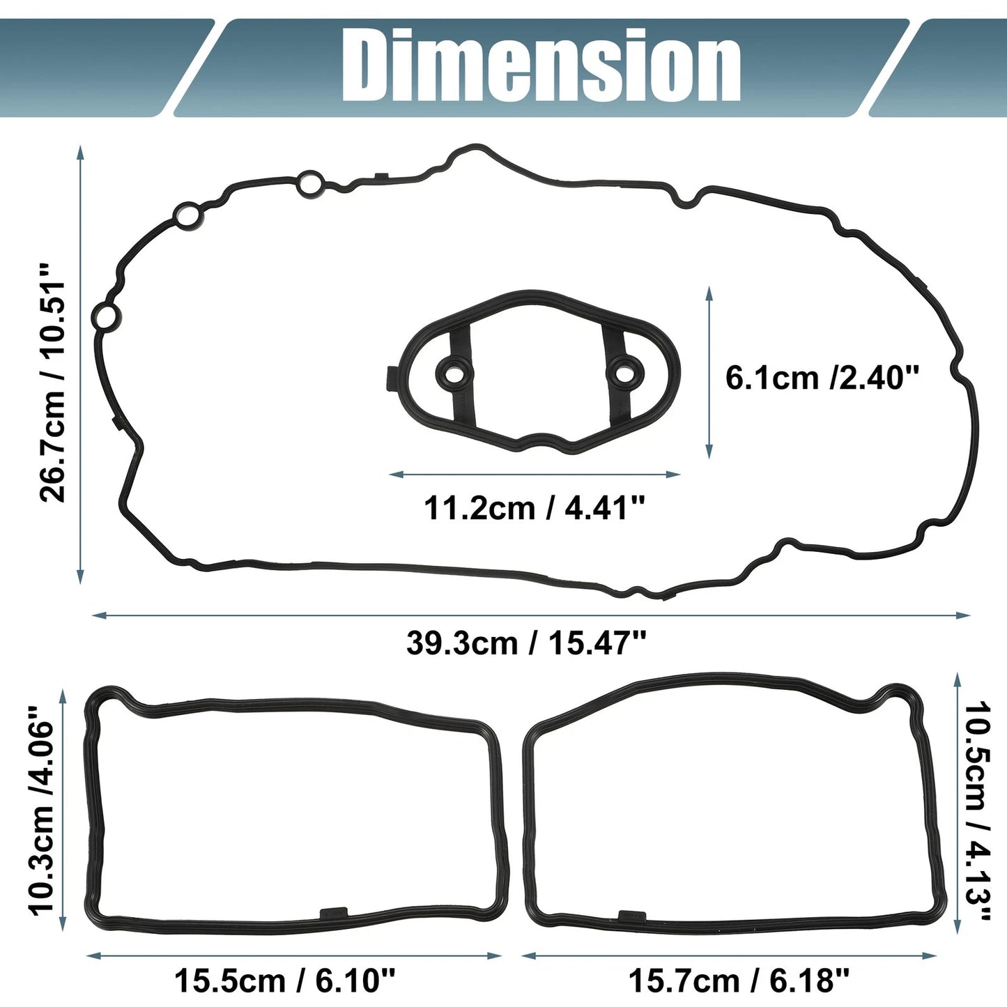 Valve Cover Gasket NO.11127588418 for BMW 228i 320i 328i 428i 528i X1 X3 X4 X5 (2012–2019)