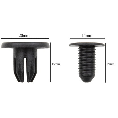 20x Inner Wheel Arch Liner Fastener Clip Kit for Mini Cooper (2001–2013)