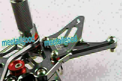 Pillion Footrest Rear Foot Pegs Hanger for Kawasaki ZX-6R Ninja (2005–2008)