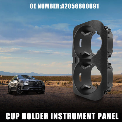 Cup Holder for Mercedes Benz W463 (2019–2023) No.A2056800691 Black