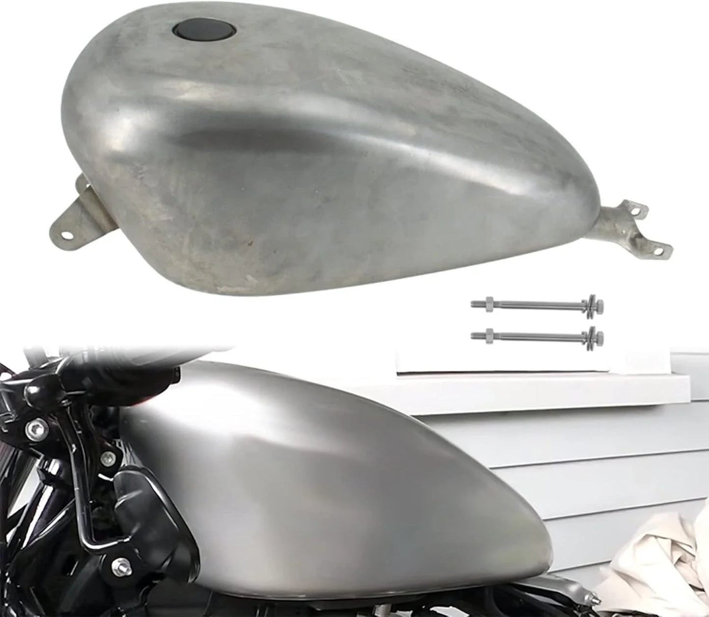 3.8 Gallon Fuel Gas Tank for Harley Sportster XL883 XL1200 (2007-2023)