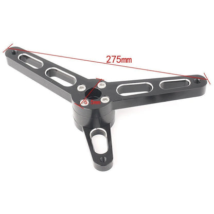 CNC Upper Fork Boot Slider Cover Black for Harley Street Glide FLHX FLHXS (2014–2023)