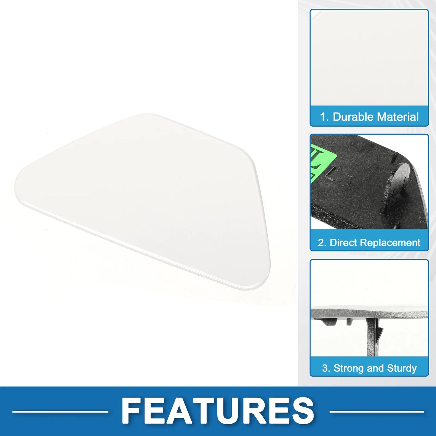 Front Left Washer Nozzle Cover Cap No. 51118048679 for BMW 528i (2011–2016)