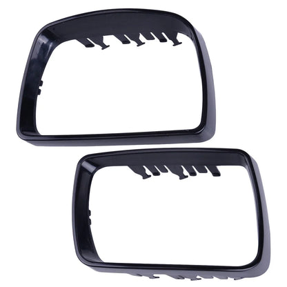 2 x Door Wing Mirror Cover Caps for BMW E53 X5 (2000-2006)