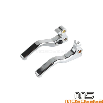 5.3'' Chrome Brake Clutch Levers for Harley Sportster XL1200NS XL1200T (2014-2023)