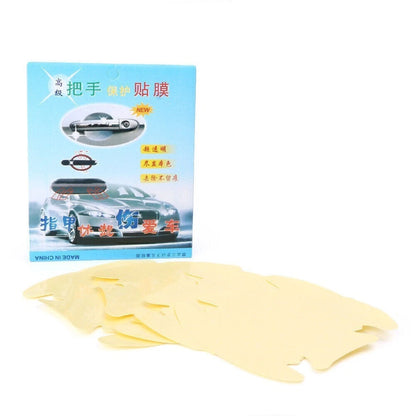 Set of 4 Car Door Handle Scratch Protector Film Invisible Clear Universal