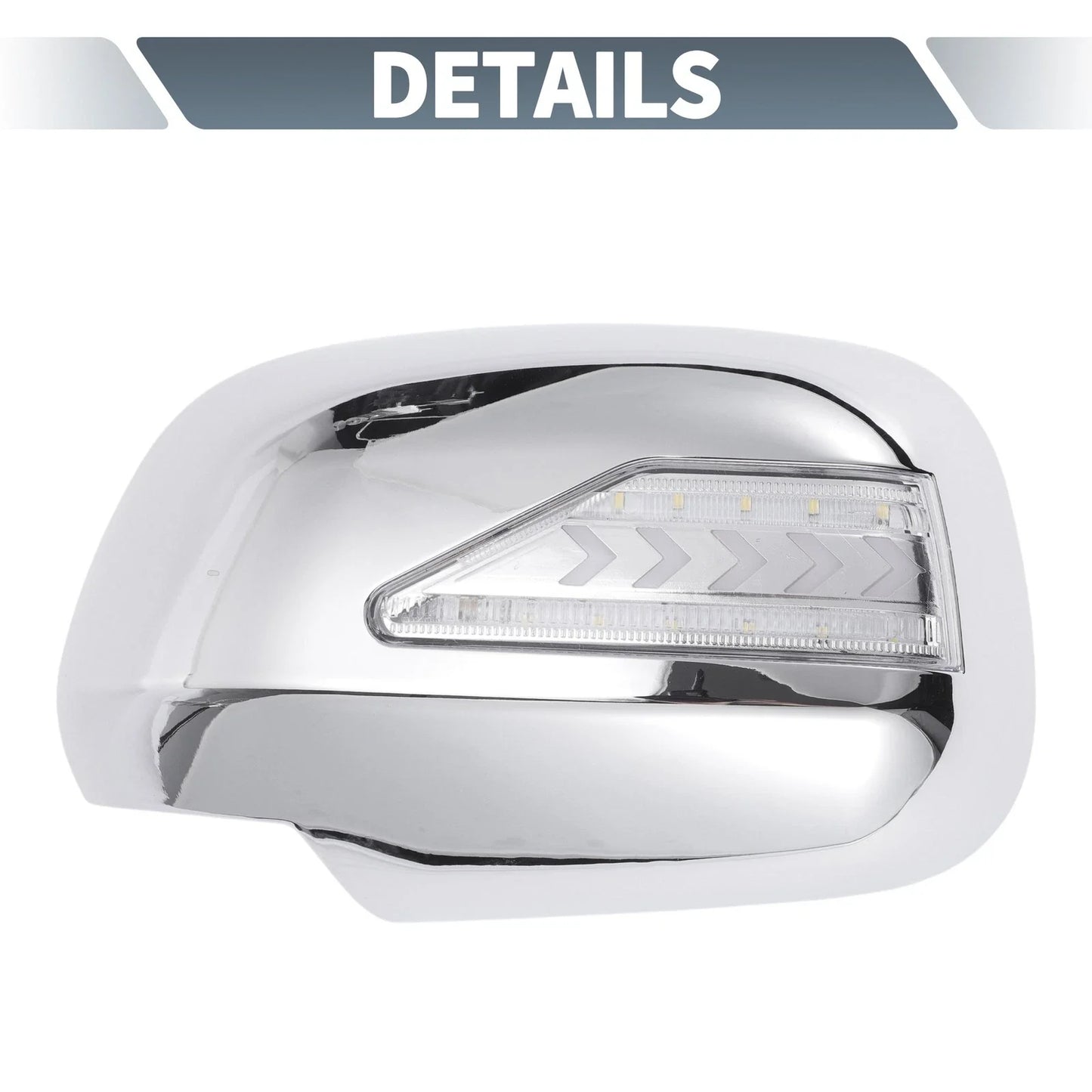 Rearview Mirror Cover Overlay Chrome Plated for Lexus RX330 RX350 (2003)