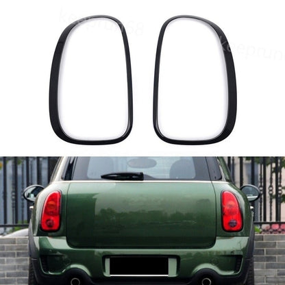 Gloss Black Rear Tail Light Cover Trim for Mini Cooper Countryman (2011–2016)