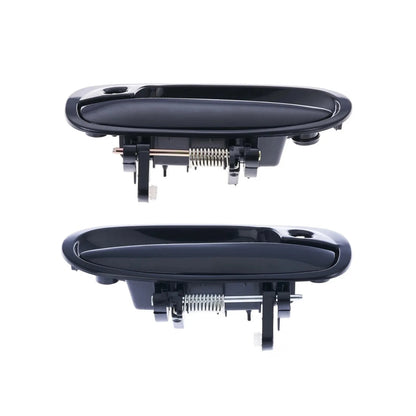 2X Front Outer Door Handles for Honda Civic EK (1995–2001) Black