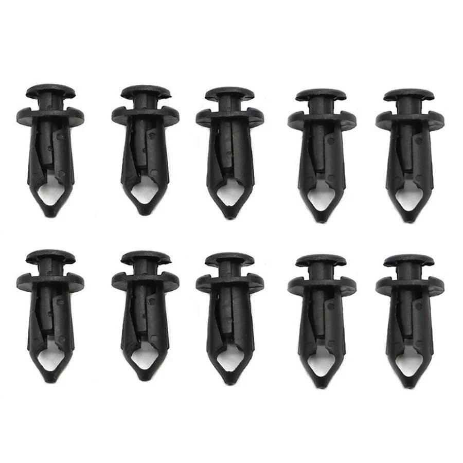 100 Pcs Plastic Mixed Size Fastener Clips for Car ATV UTV Body Trim