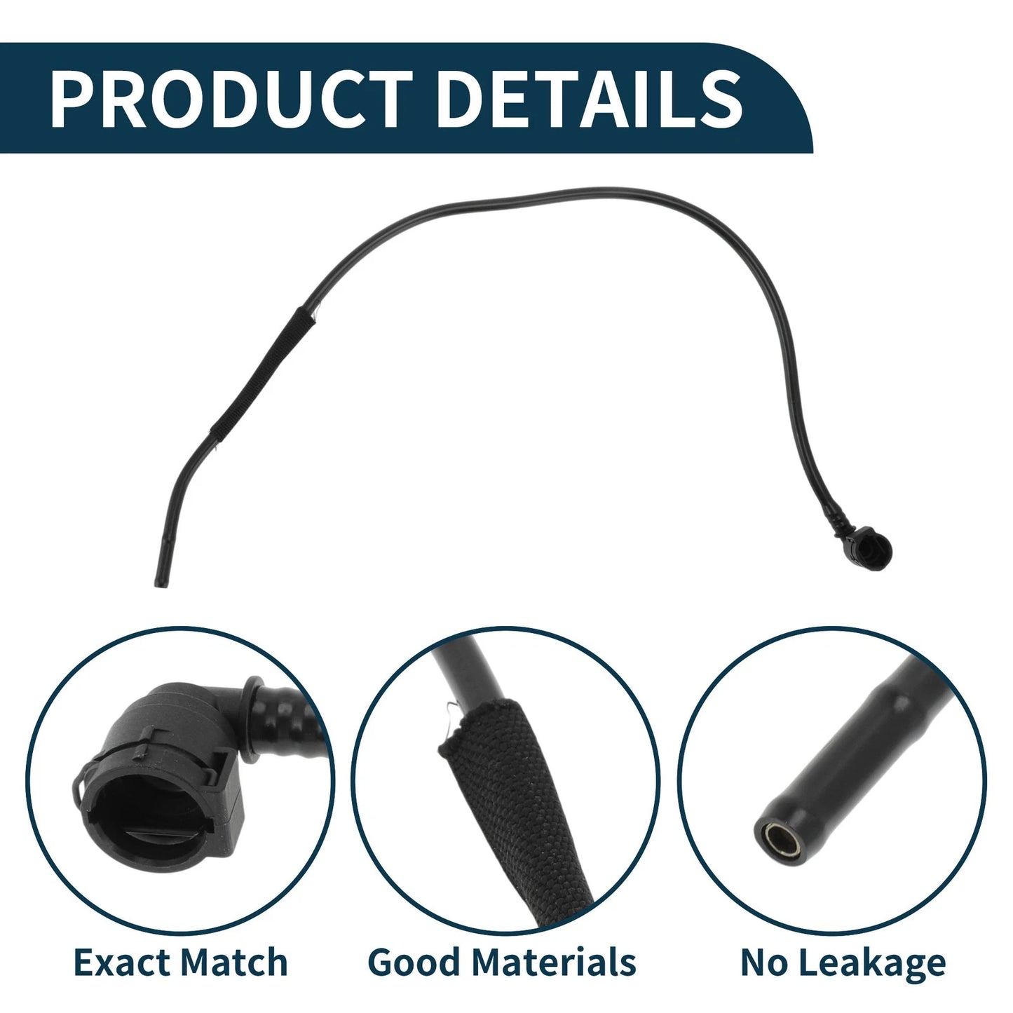 Radiator Hose for BMW Mini Cooper F57-F60 (2017–2023) No. 17128658483 Rubber