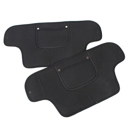 Leather Car Seat Back Kick Pad Mat Cushion for Tesla Model 3 (2017-2023)