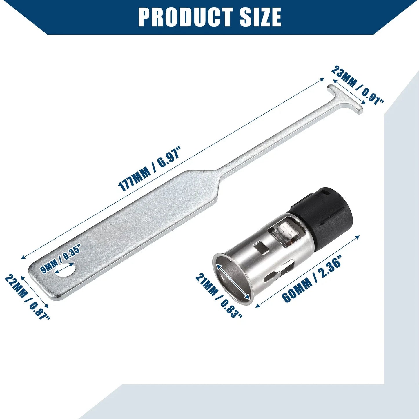 Car Inner Lighter Socket & Removal Tool for Chevy