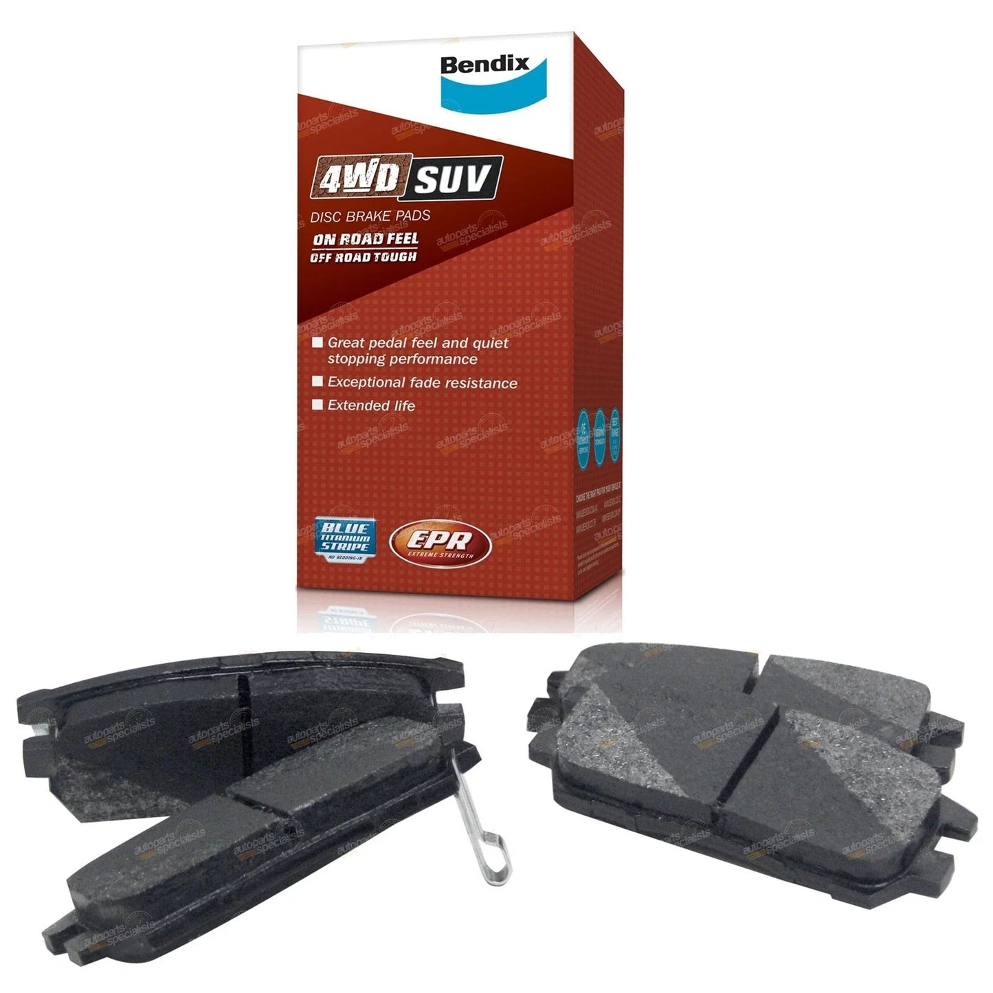 Brake Pad Set 4WD for Mitsubishi Verada (2000-2005)