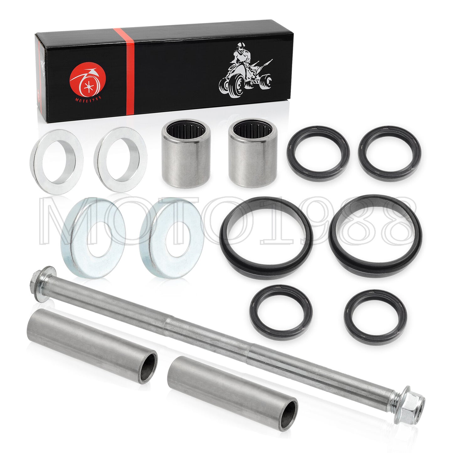 Swing Arm Bearing Seal Collar Pivot Bolt Kit for Honda TRX450R/TRX450ER (2004–2014)