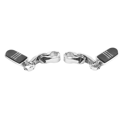 Set of 2 Passenger Rear Foot Pegs for Harley X350 (2023–2023) Black