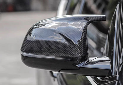 Carbon Fiber Side Mirror Cover Cap for BMW X3M/X4M/X5M/X6M (2019–2024)