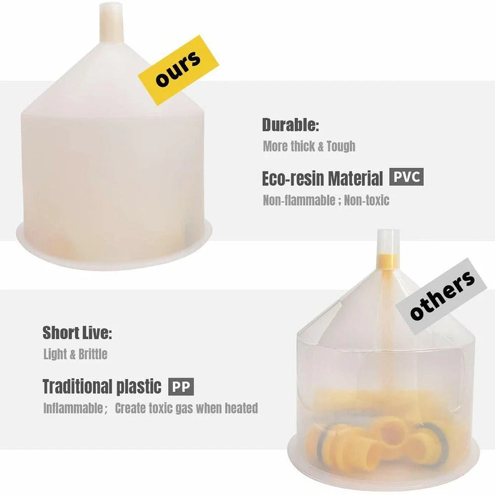 Complete / 15 Piece / Coolant Funnel Kit for Auto