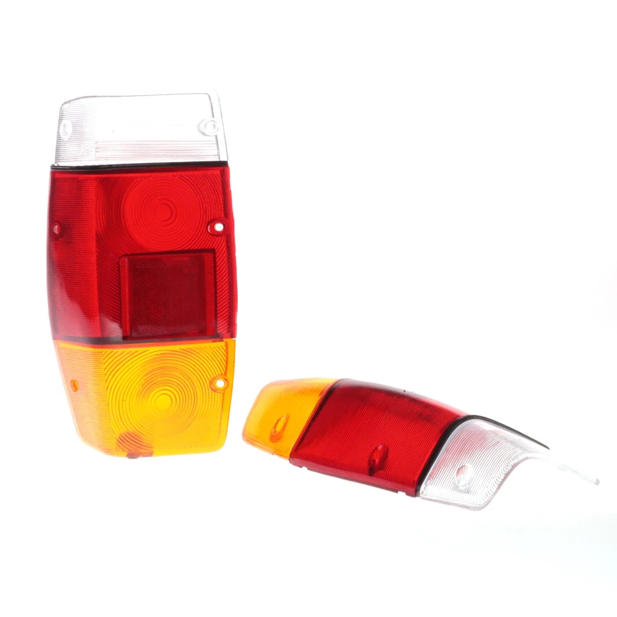 Set of 2 Rear Tail Light Lenses for Datsun Nissan Sunny 120Y 140Y B210 (1974–1977)