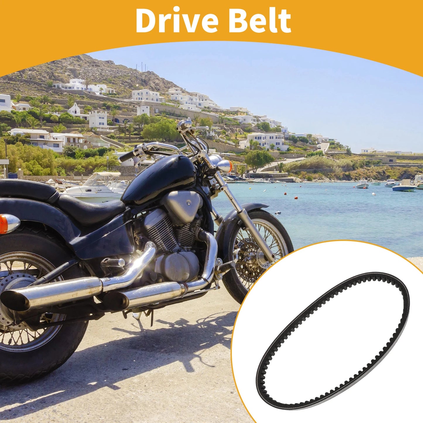 Drive Belt for Yamaha BWSR (69cm Length, 21.3mm Width)