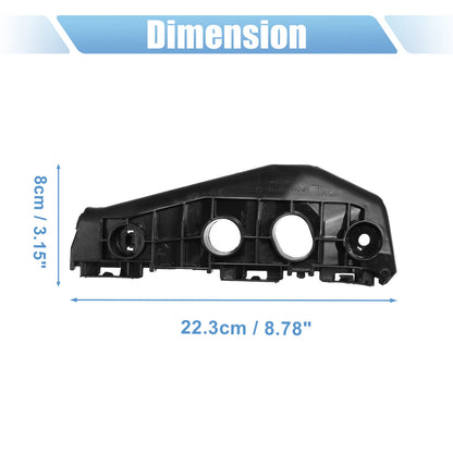 Set of 2 Front Bumper Mounting Support Brackets 5211502130 for Toyota Corolla (2009–2011)