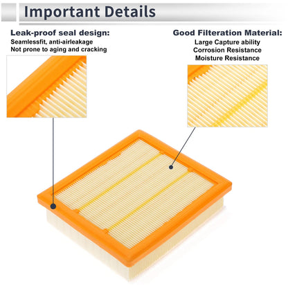 Air Filter No. 68247339AA/51977574 for Jeep Compass (2017–2022)