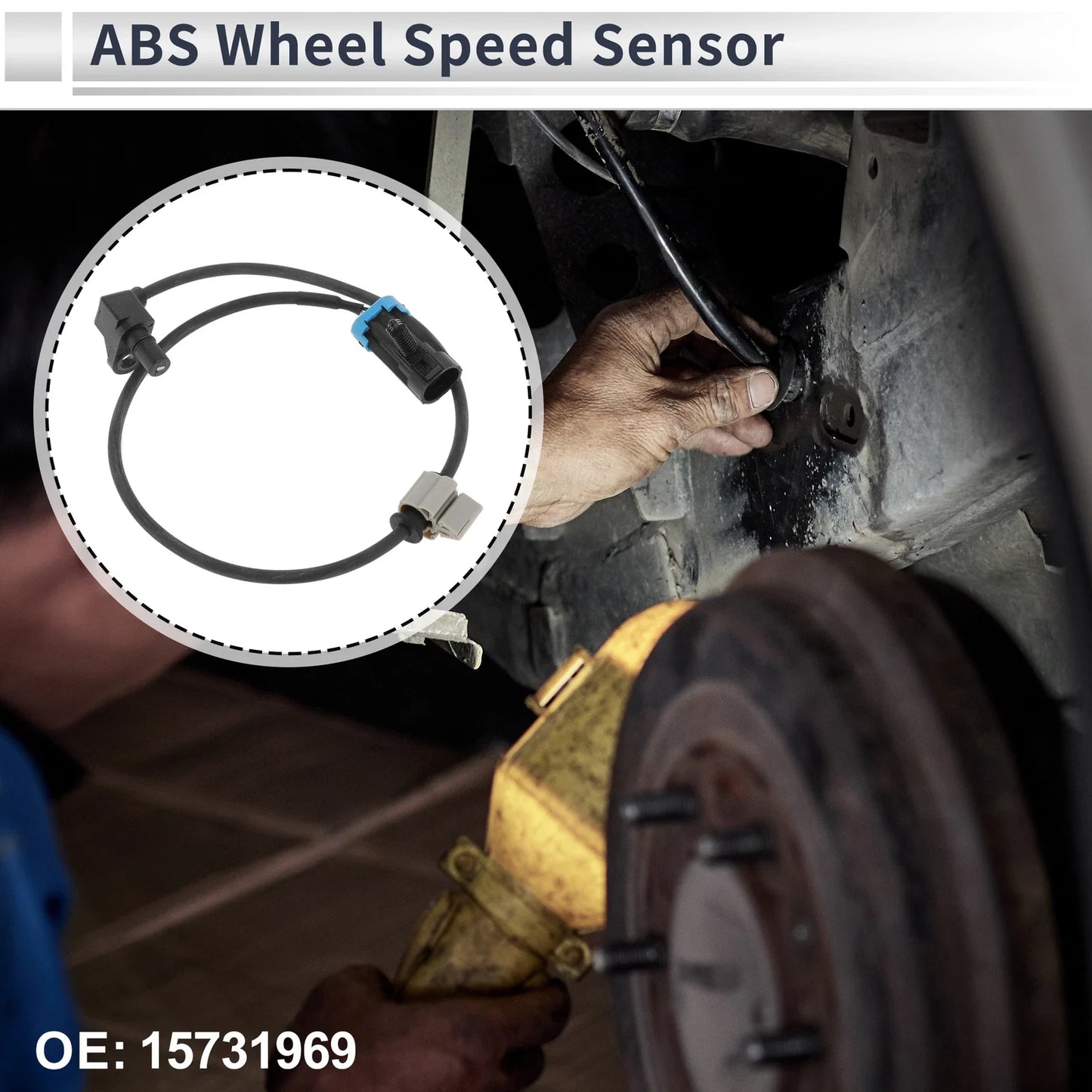 ABS Wheel Speed Sensor for Chevrolet Blazer (1998-2005) 1 x Front Left/Right