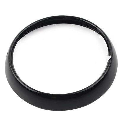 7" Headlight Trim Ring Visor Light Cover for Harley Touring Electra Street Glide