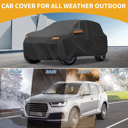 Waterproof All Weather Car Cover for Kia Niro (2017–2023) 190T-PU Zipper
