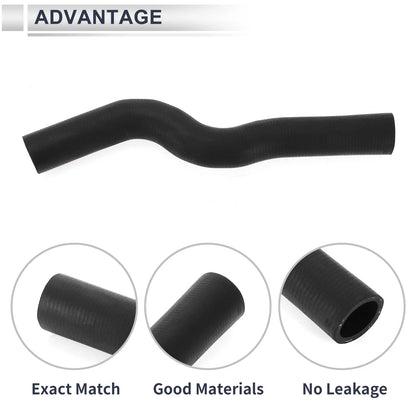 Radiator Coolant Hose for Honda Civic (2006-2011) Rubber Black 1 x Piece