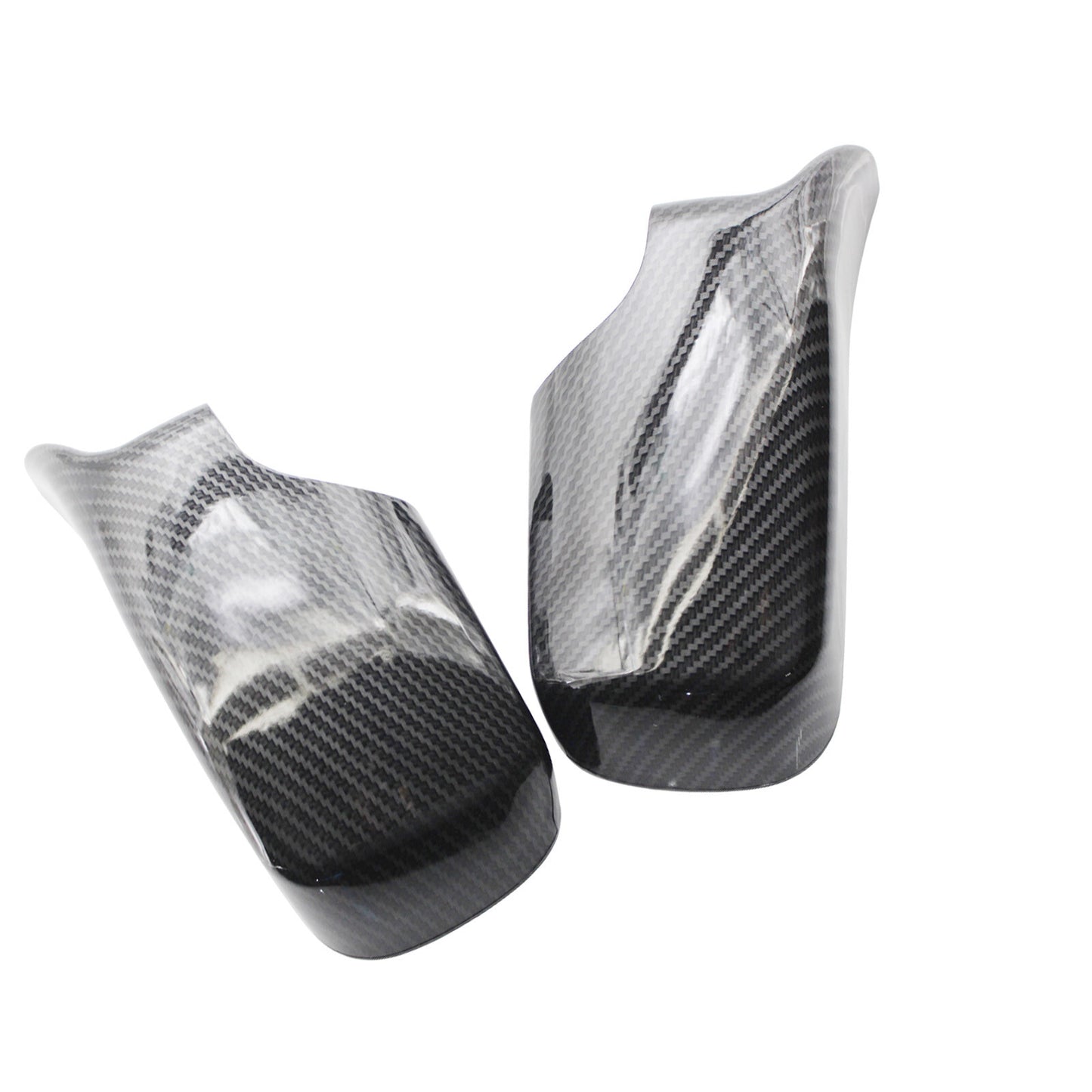 2X M Style Wing Side Mirror Cover Caps for BMW E46 E39 (1998–2005)