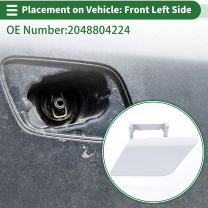 Bumper Headlight Washer Nozzle Cover Cap for Mercedes-Benz
