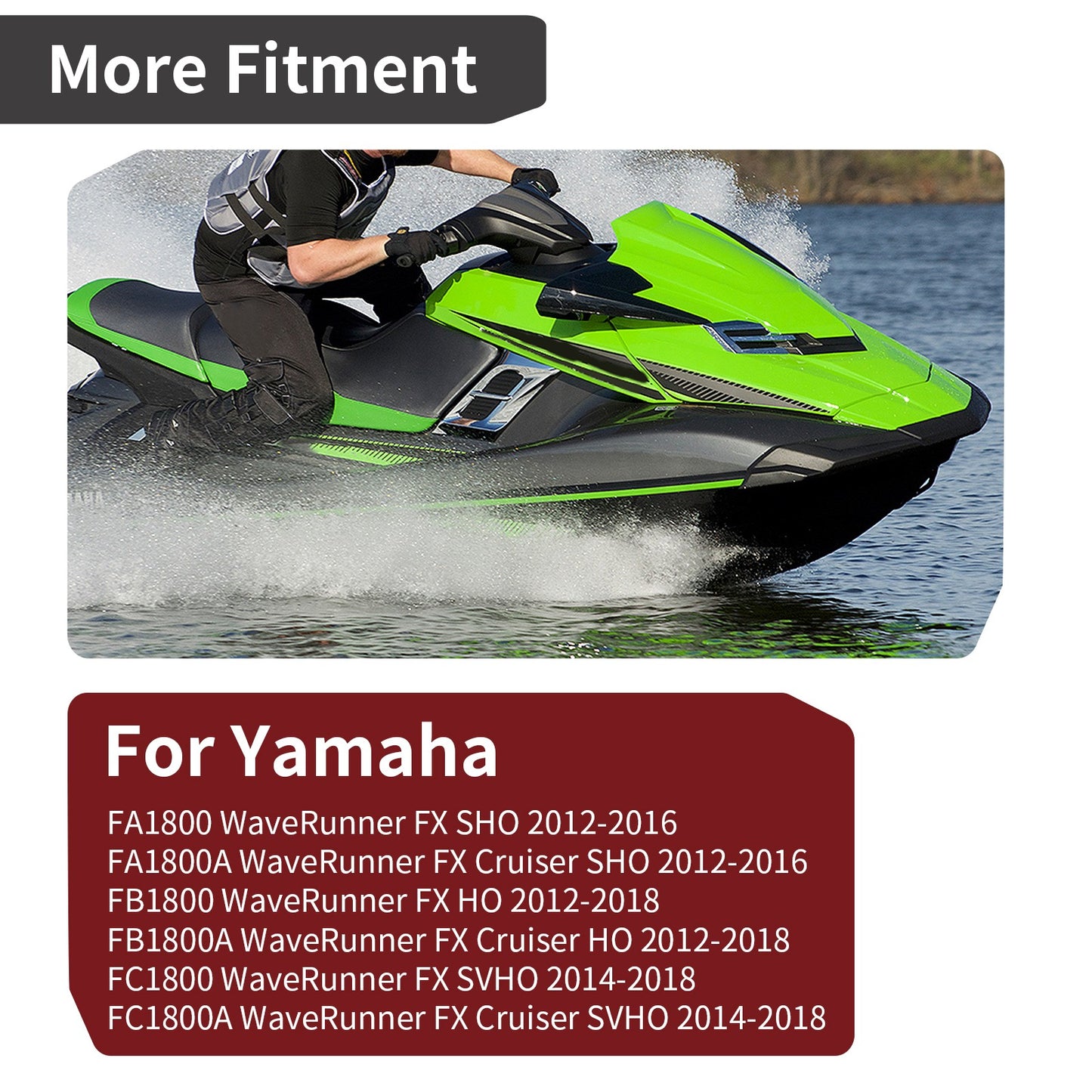 Glove Box Lid Lock & Pin for Yamaha WaveRunner FX FX Cruiser (2012–2018)