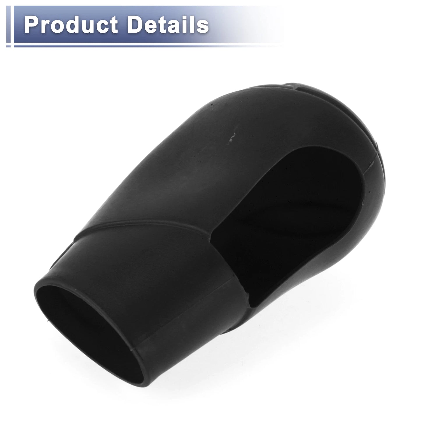1 Pc Automatic Gear Shift Knob Cover for Mazda 3 (2014–2019) Black Silicone