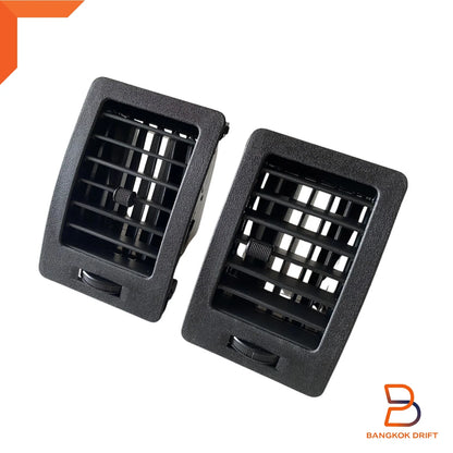 Black 4 x Air Vent Grilles for Toyota Hilux Ute Vigo (2005-2014)
