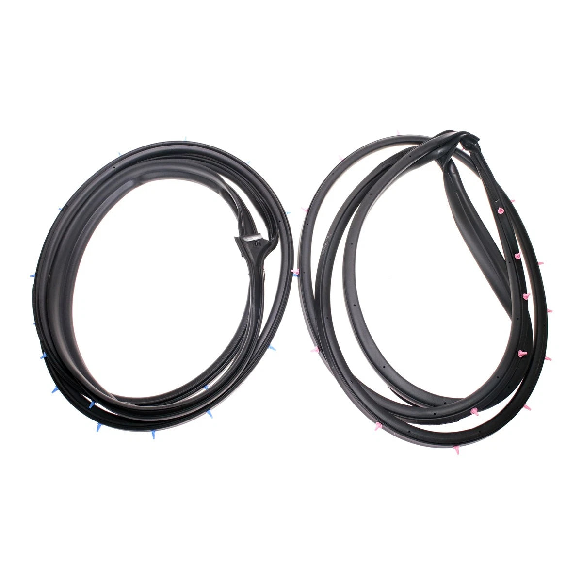Set of 2 Front Door Weatherstrip Rubber for Honda CR-V (1997–2000)