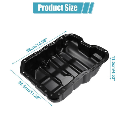 Engine Oil Pan Cover for Kia Optima 2013-2016 (1 x Black)